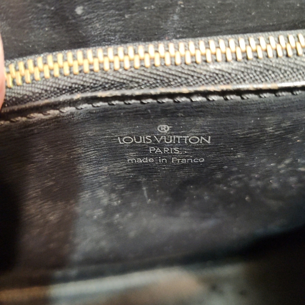 Louis Vuittion Black Epi Malesherbes Bag M10994 - Picture 11 of 14